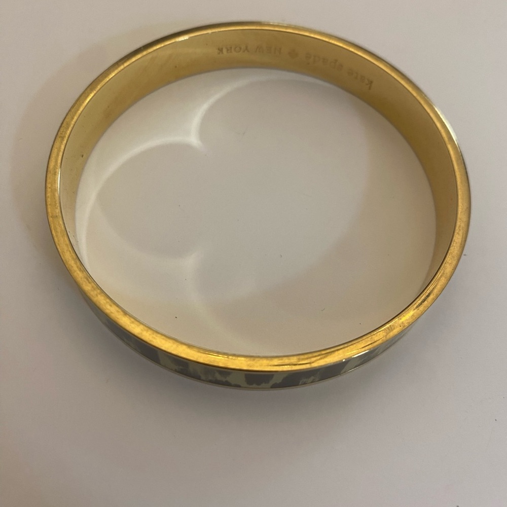 Kate Spade Leopard Print Enamel Bangle - image 2